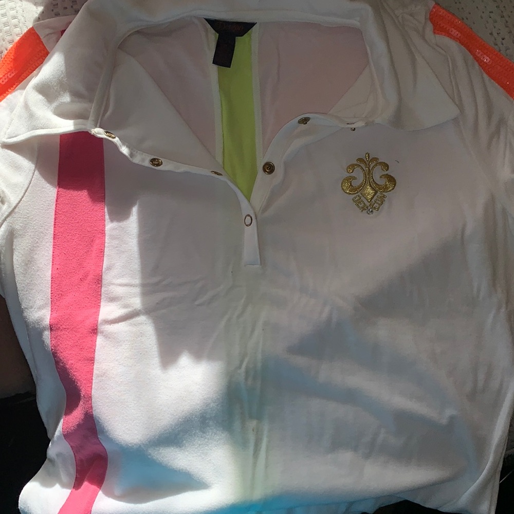 White polo size xl
